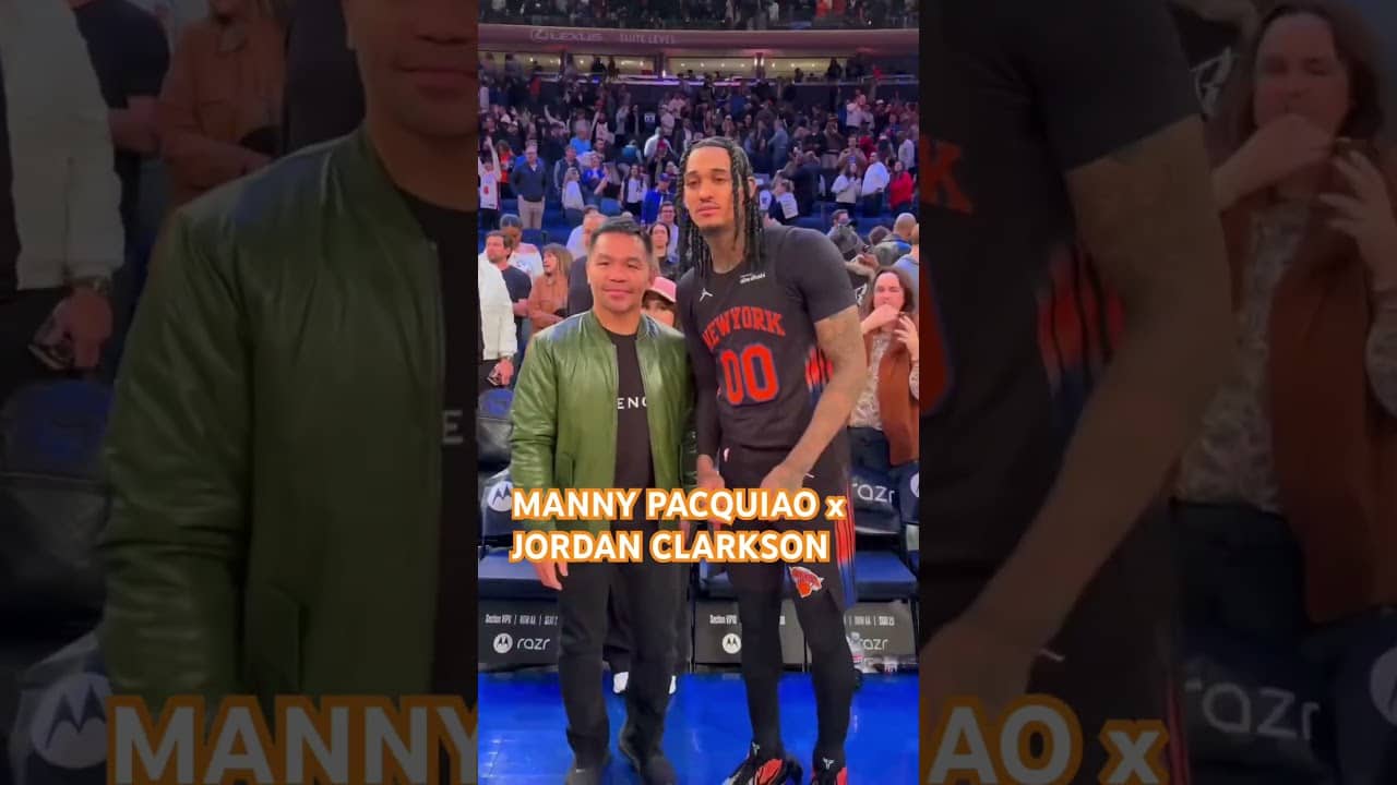 Filipino heritage night in @MadisonSquareGarden 🇵🇭🧡💙