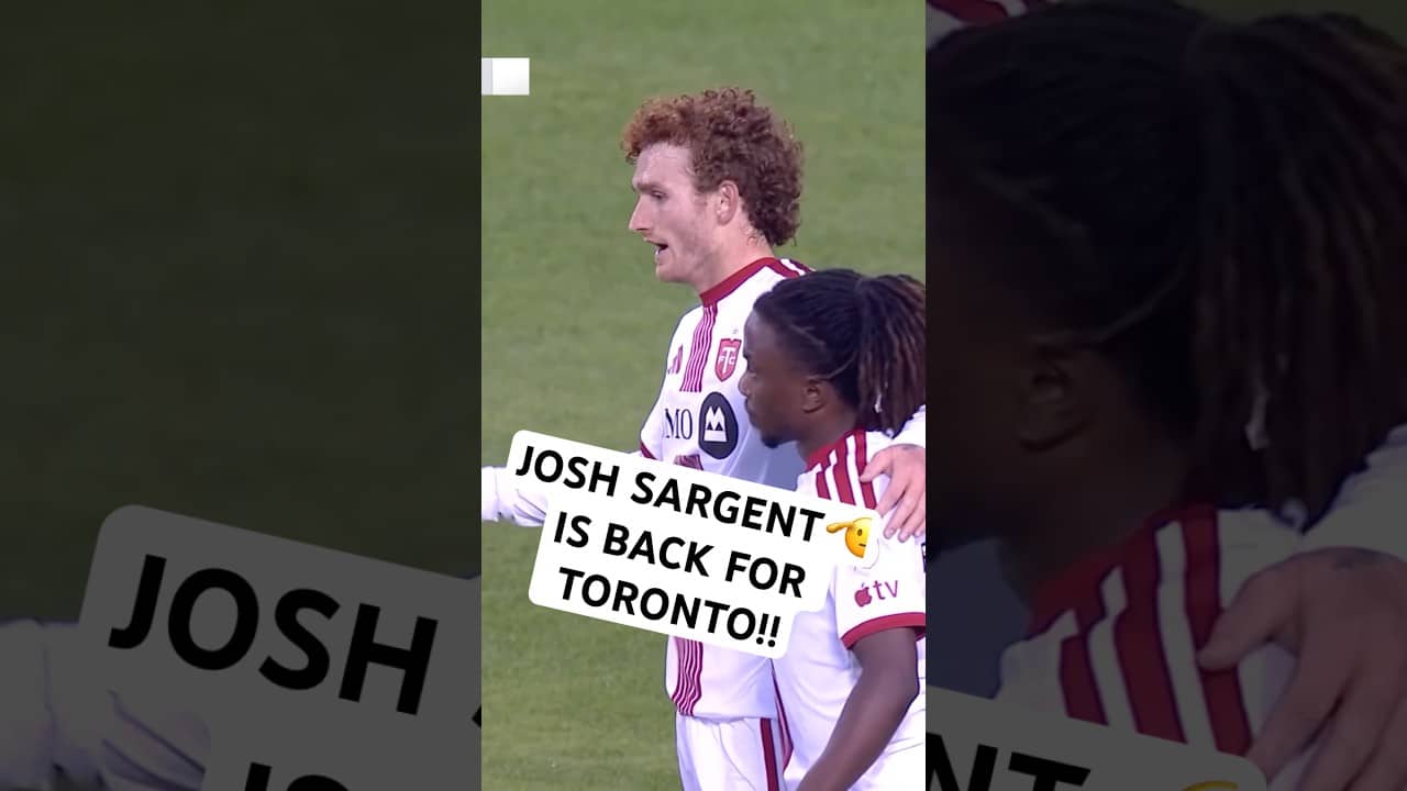 Josh Sargent SCORES💥 on return for Toronto!