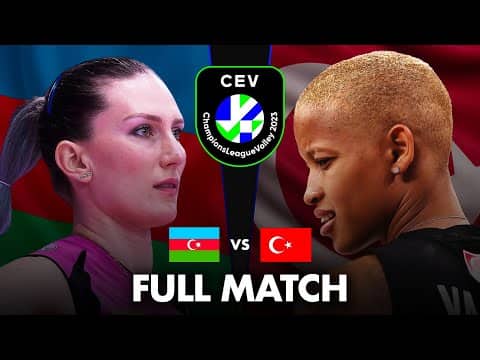 Türkiye 🇹🇷 vs Azerbaijan 🇦🇿 | Full Match | CEV EuroVolley 2023