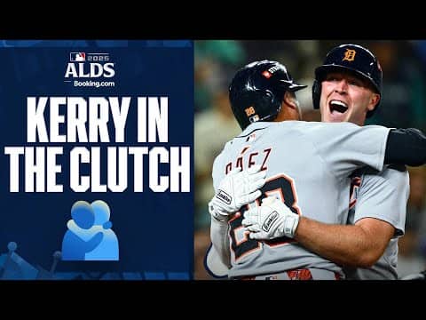 Kerry Carpenter gifts Tigers the lead in a WIN OR TAKE ALL Game 5 with two-run SMASH!