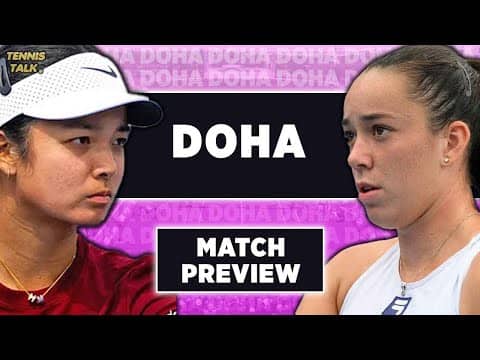 Eala vs Valentova | WTA Doha 2026 | Tennis Talk Preview