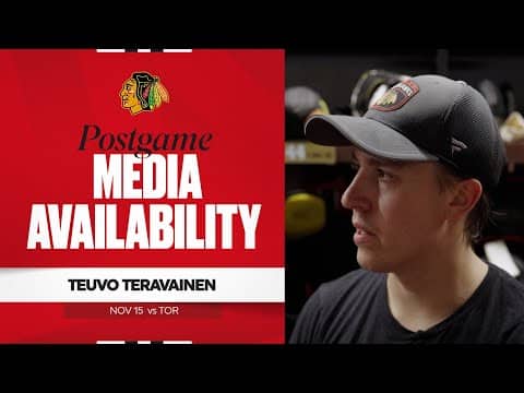 "We are a pretty confident team." | Teuvo Teravainen Postgame 11.15.25
