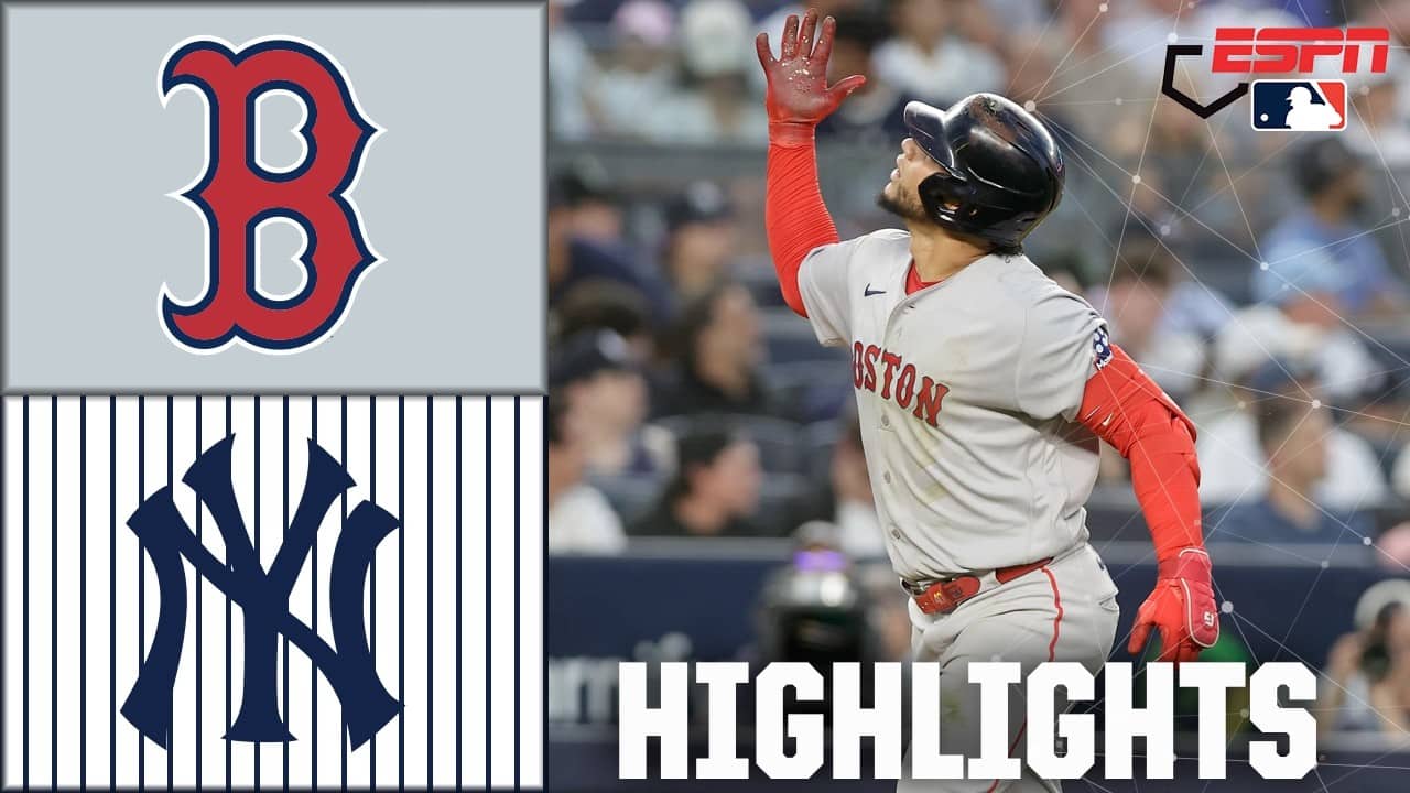 Boston Red Sox vs. New York Yankees | Full Game Highlights | ESPN MLB