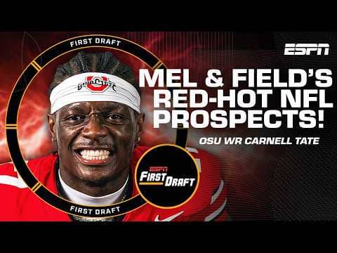 🚀Mel Kiper's SKYROCKETING 2026 NFL Draft prospects!🚀 w/Field Yates | First Draft🏈
