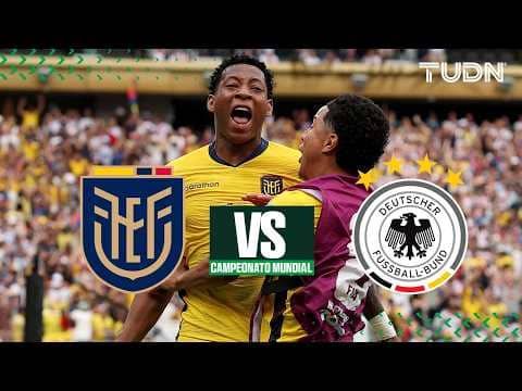 ¡Ecuador reaccionó con carácter! Remonta a Alemania tras recibir un gol al minuto 2 | TUDN
