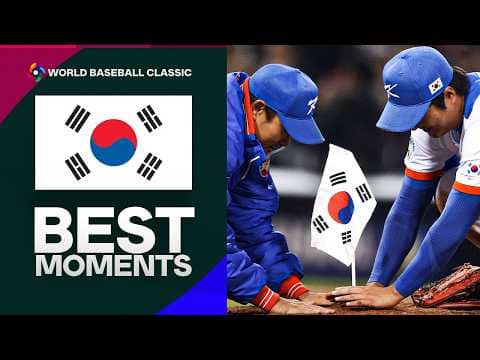 Team Korea's highlights from the World Baseball Classic! 🇰🇷 (Ft. Jung Hoo Lee, Ha-Seong Kim & MORE!)