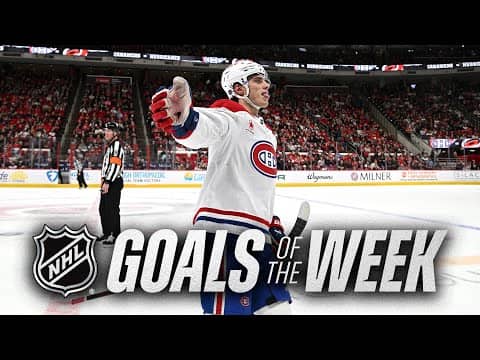 Caufield Dances, McDavid Creates & Rookies Take Over | NHL Week 13 Best Goals