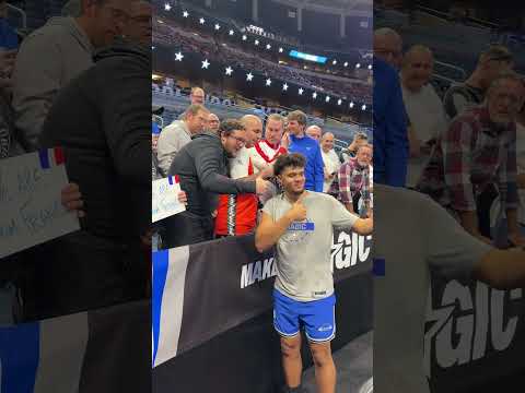 NOAH PENDA MEETS FANS ALL THE WAY FROM FRANCE!! 🇫🇷