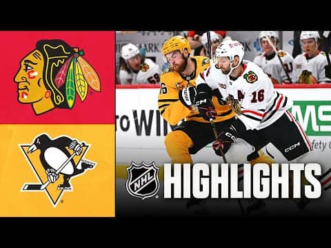 Blackhawks vs. Penguins | NHL Highlights | January 29, 2026