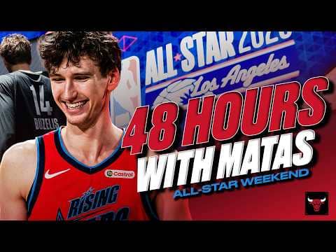 48 hours with Matas Buzelis at All-Star Weekend | Chicago Bulls