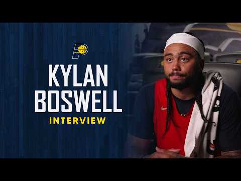 Kylan Boswell 1-on-1 Interview | Indiana Pacers Prospect Workouts