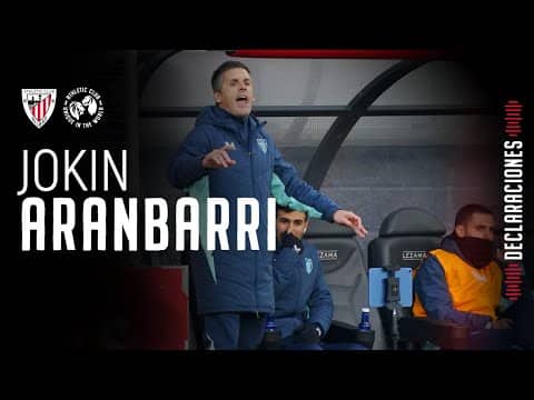 🎙️ Jokin Aranbarri I post Bilbao Athletic 1-0 SD Ponferradina l Primera Federación 2025-26 – J18