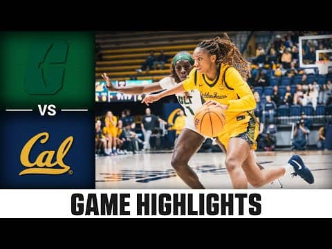 Charlotte vs Cal Game Highlights | 2025-26 ACC Women's Basketball