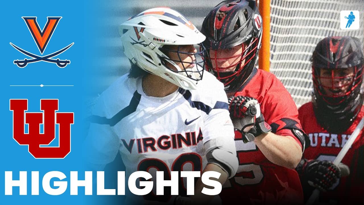 Virginia vs Utah | NCAA College Lacrosse | Highlights - March 21, 2026