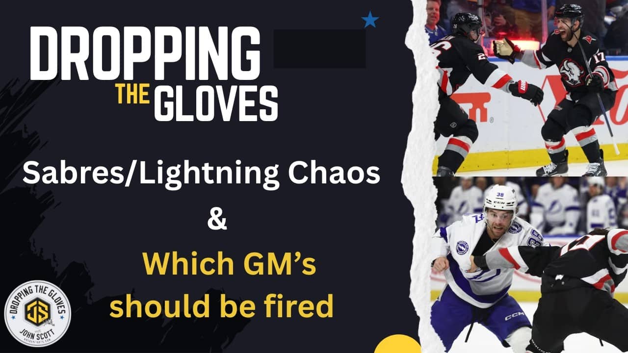 Sabres/Lightning beautiful chaos + these GM's should be fired.