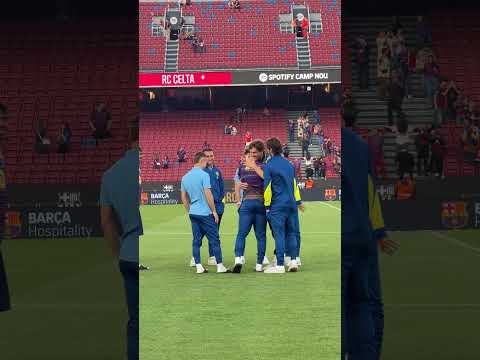 Welcome back, Marcos 👋 #shorts #fcbarcelona #football