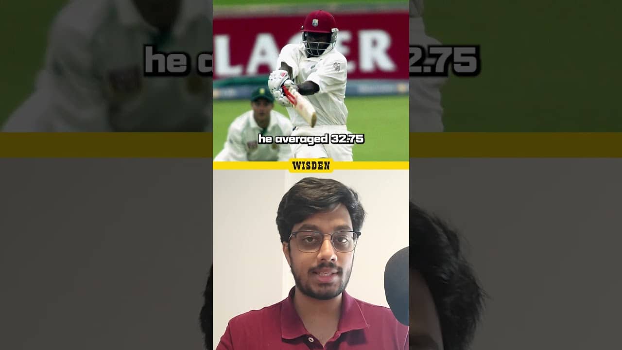 Was Chris Gayle underrated in Tests? 🏝️  #cricket