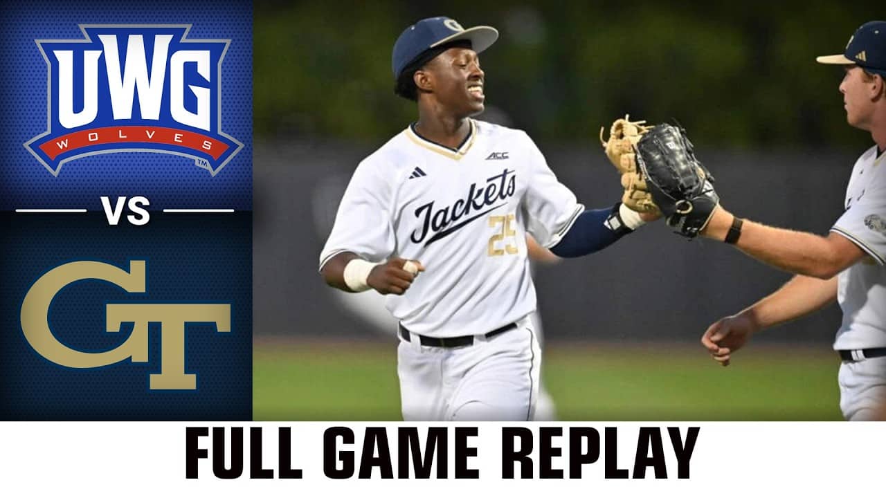 Georgia Tech's Vahn Lackey Plays 8 Positions vs. West Georgia | 2026 ACC Baseball