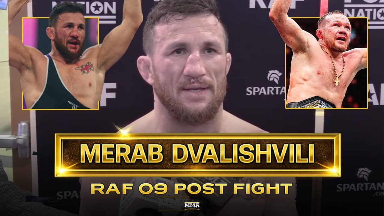 Merab Dvalishvili Injured Nose At RAF 09, Gives Petr Yan Trilogy Update, More