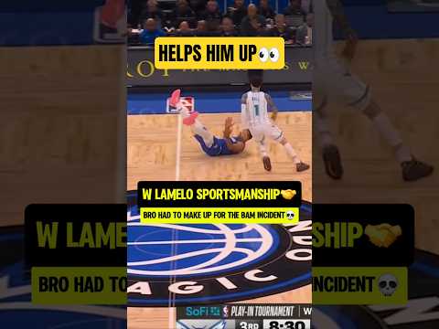 LaMelo still feels bad about Bam😳