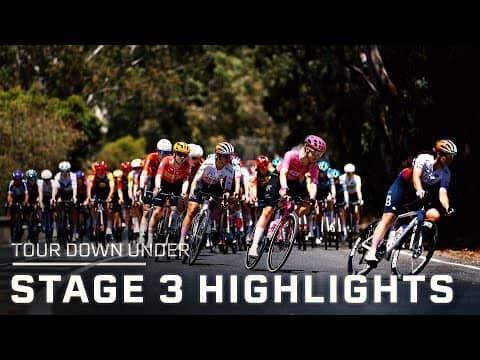 Tour Down Under 2026, Women's Stage 3 | EXTENDED HIGHLIGHTS | 1/19/26 | Cycling on NBC Sports