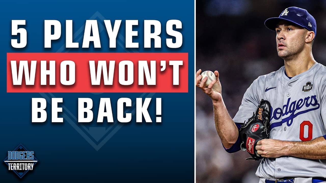 Top 5 Dodgers Who WON'T BE BACK in 2025 | Dodgers Territory