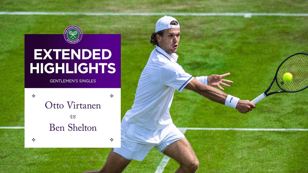 BIGGEST career win! 😱 | Otto Virtanen vs Ben Shelton | Extended Highlights | Wimbledon 2026