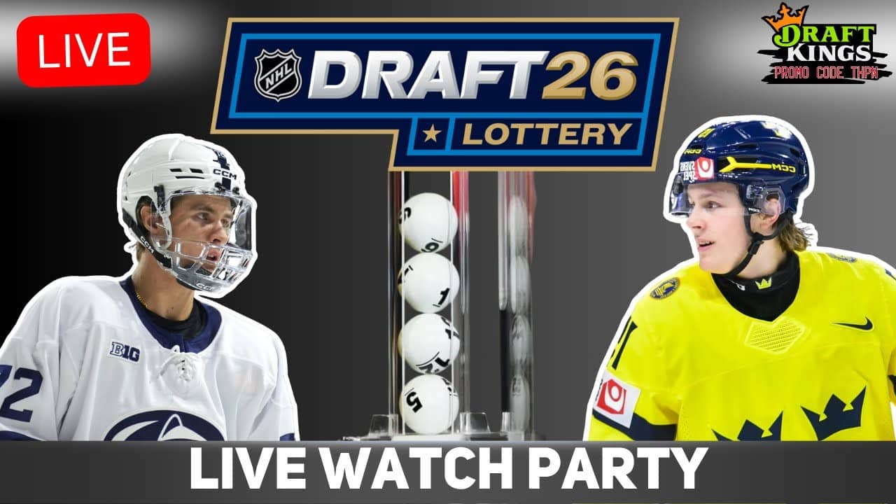 2026 NHL Draft Lottery LIVE STREAM WATCH ALONG
