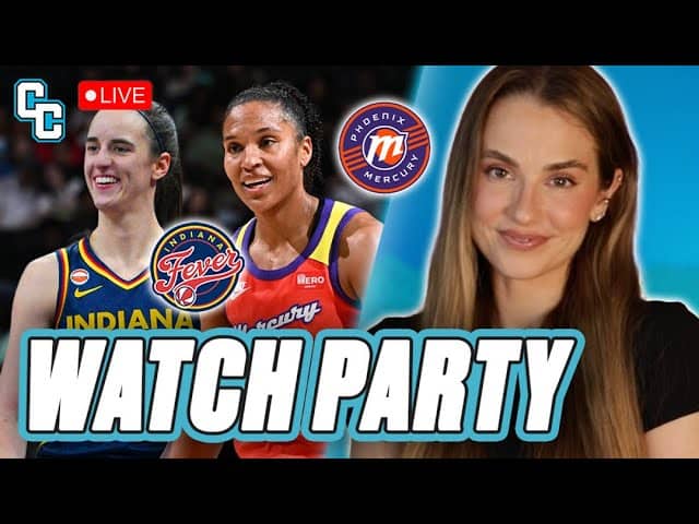Fever vs. Mercury 🔥(WNBA WATCH PARTY!)