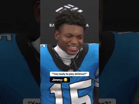 Jimmy Horn Jr.’s reaction was comedy 🤣