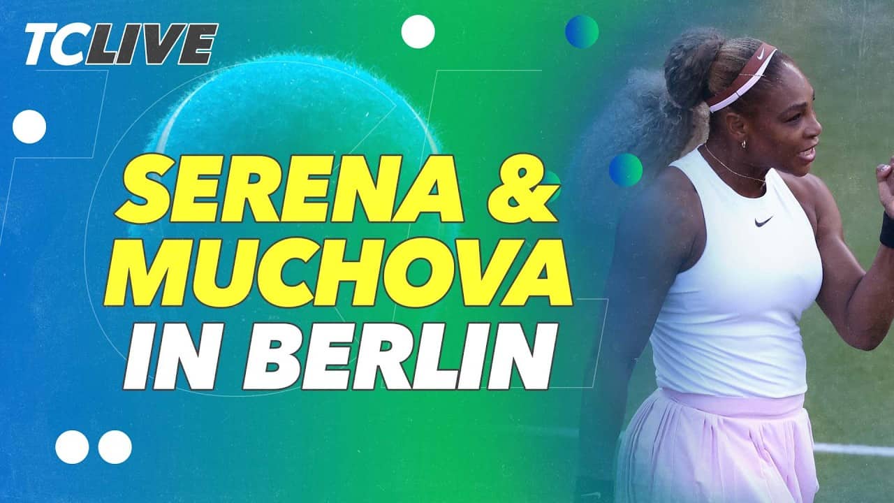 Serena Williams and Karolina Muchova Practice Ahead of Berlin Doubles | TC Live