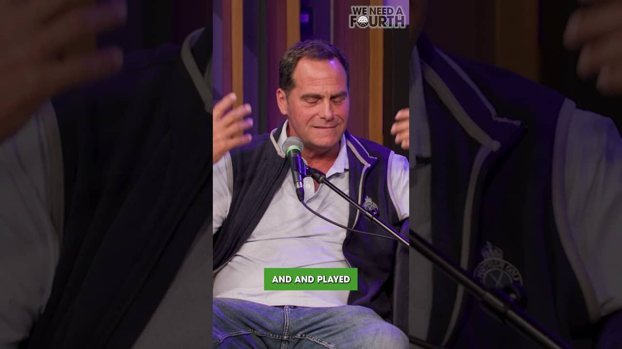 Andy Buckley is probably the only actor who has ever played in a major championship