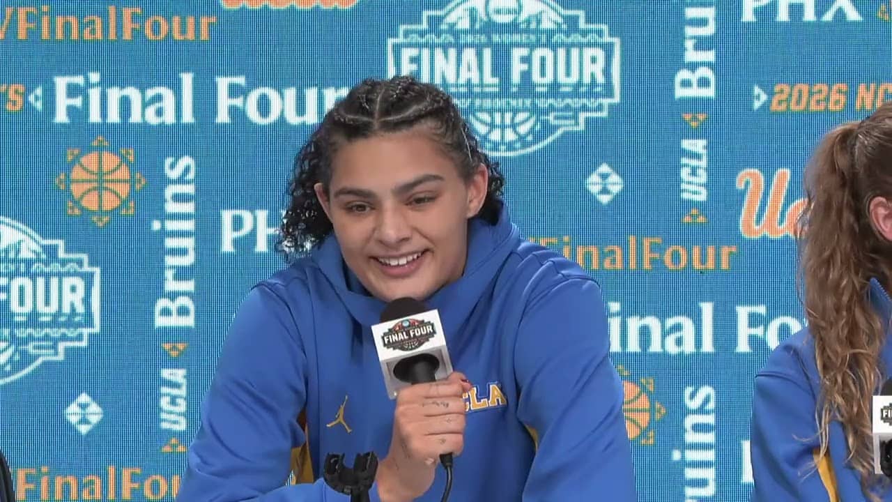 UCLA Postgame Press Conference (2026 Women's Final Four)