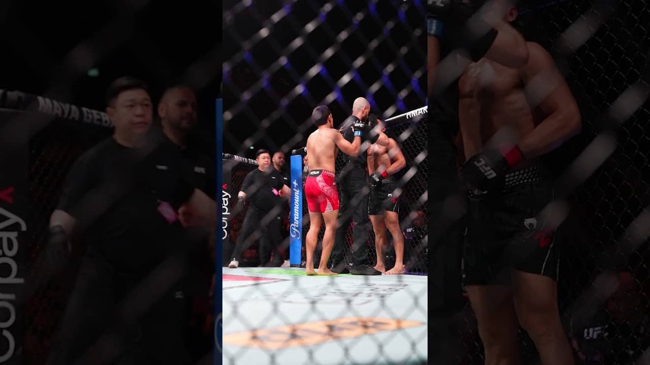 FIRST ROUND KO! #ufcmacau