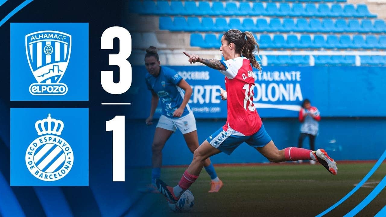 RESUM Alhama el Pozo 3-1 RCDE Femení