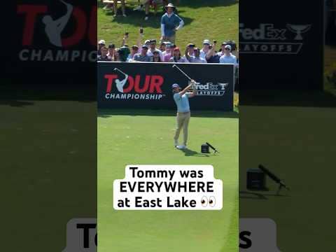 Tommy was EVERYWHERE at East Lake 👀  (🎥 @ari_fararooy)