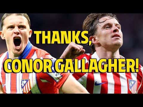 Atlético de Madrid and Tottenham have reached an agreement over the transfer of Conor Gallagher