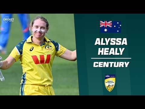 Rampaging Healy obliterates India in fairytale ODI swansong innings | Multi-Format Series 2025-26