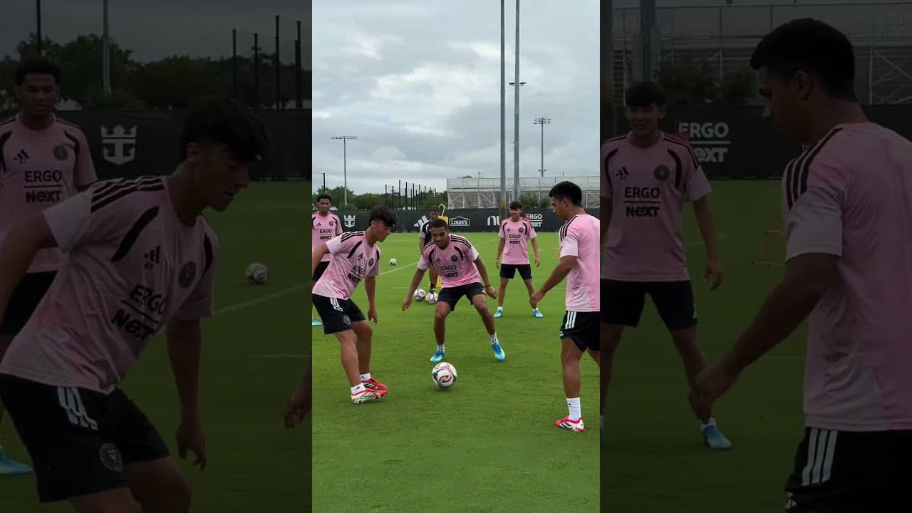 Focused on what’s next with David Beckham present 🫡⚽