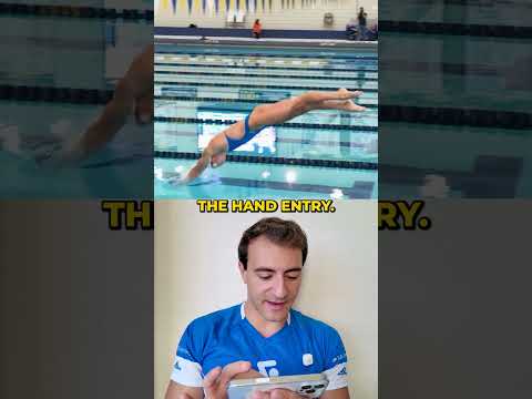 Gretchen Walsh's Perfect Streamline Entry