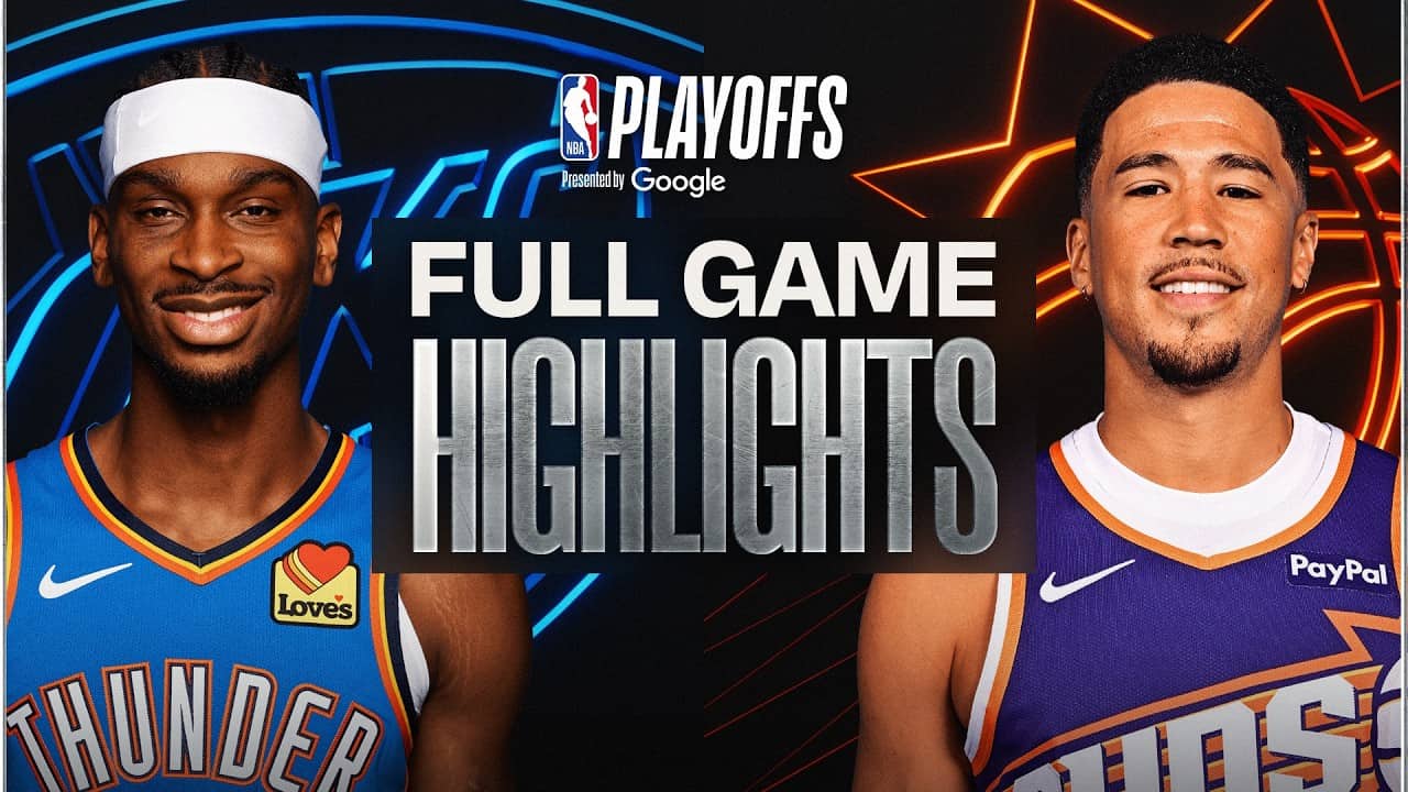 #1 THUNDER at #8 SUNS | FULL GAME 3 HIGHLIGHTS | April 25, 2026