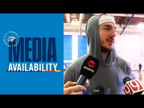 Shootaround Media with Alex Caruso | February 9, 2026 | OKC Thunder