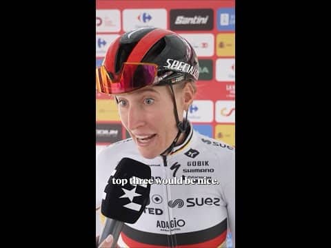 Franziska Koch knows the Angliru is going to be brutal 👀⛰️