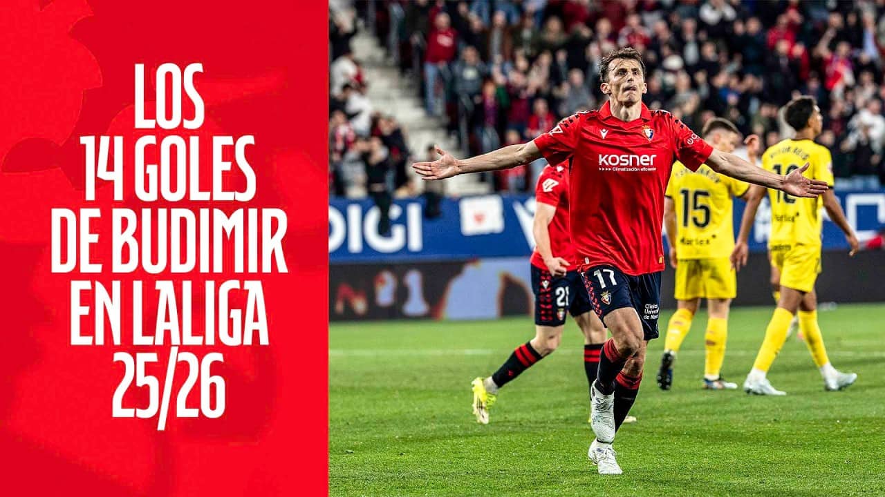 Los 14 goles de Ante Budimir en LaLiga 2025/26 | Club Atlético Osasuna