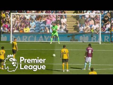 Adam Armstrong converts penalty kick to push Wolves ahead v. Burnley | Premier League | NBC Sports