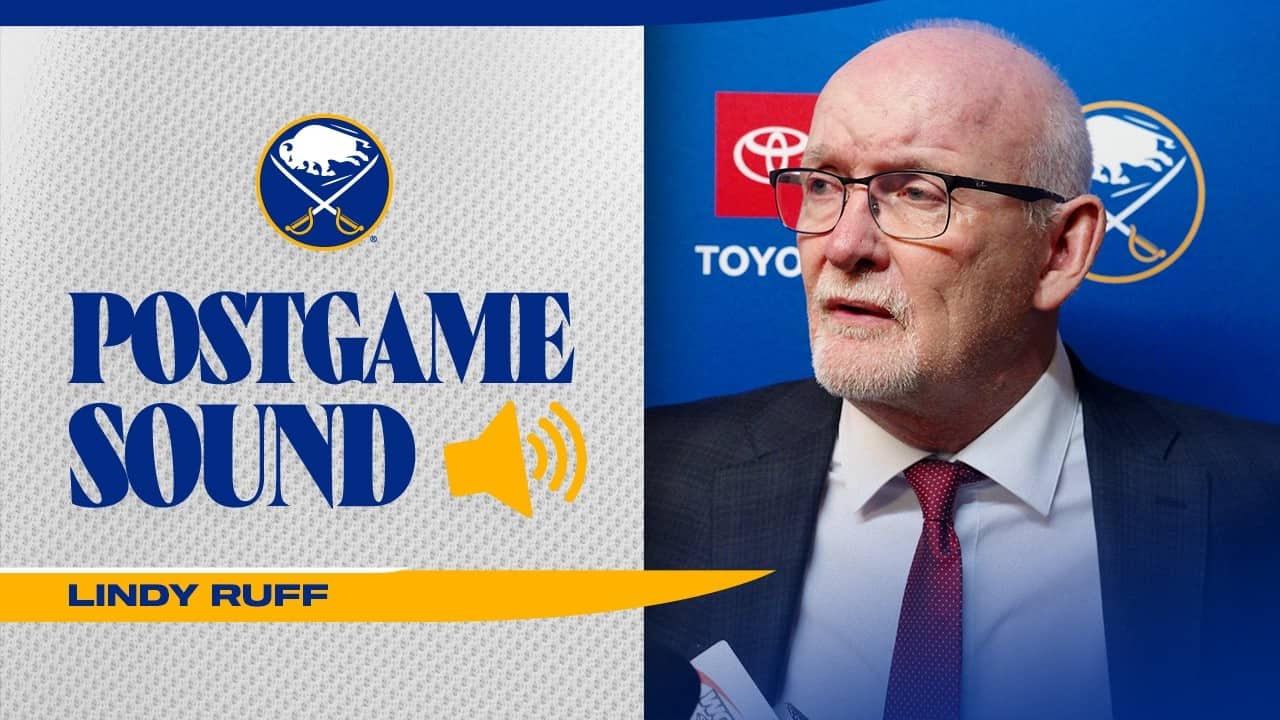 "Their Desperation Was Higher" | Lindy Ruff After 4-1 Loss To Senators | Buffalo Sabres