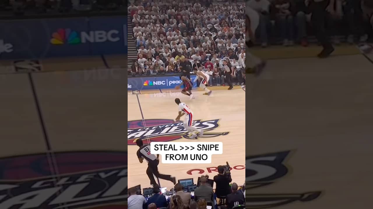 THE USS: UNO SNATCH N SHOOT. #cavs #nbaplayoffs #basketball #cleveland #jamesharden