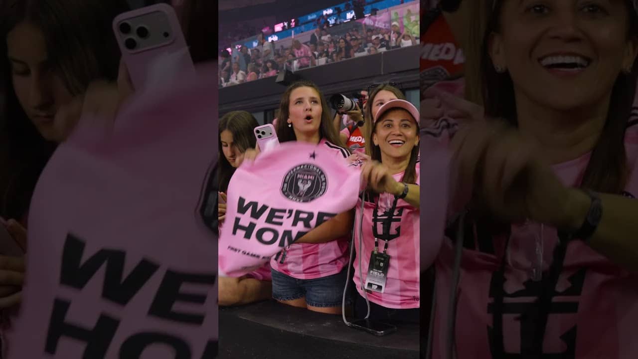 Moments like this. And we’re just getting started. 🏟️💖