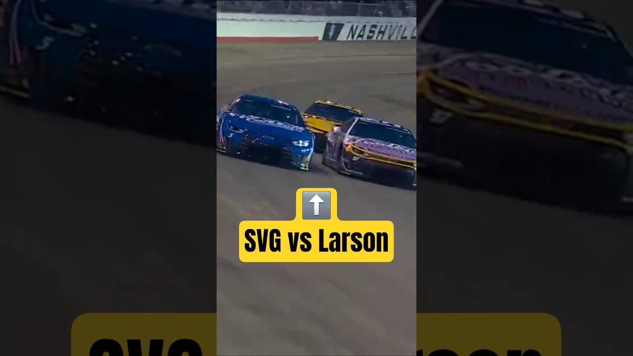 SVG vs Larson gets physical 👀