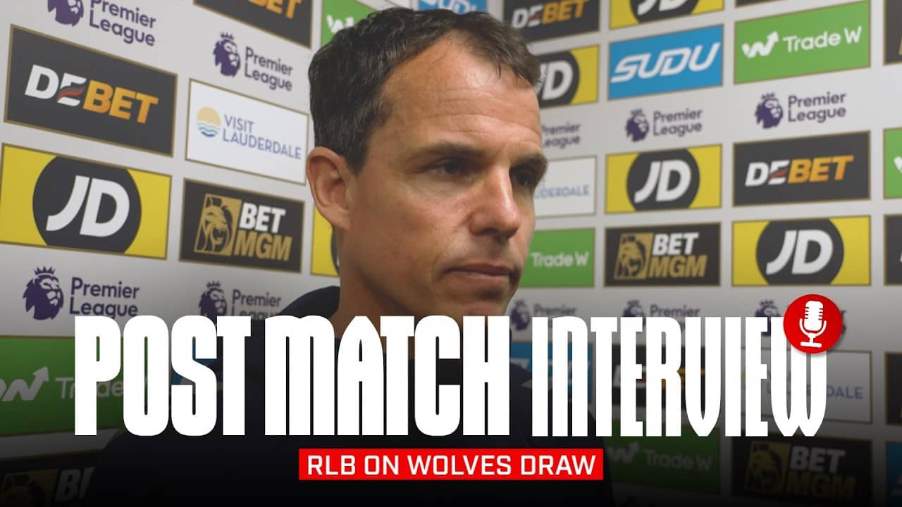 "We are disappointed, but we reacted well" | Régis Le Bris On Wolves Draw | Post-Match Interview